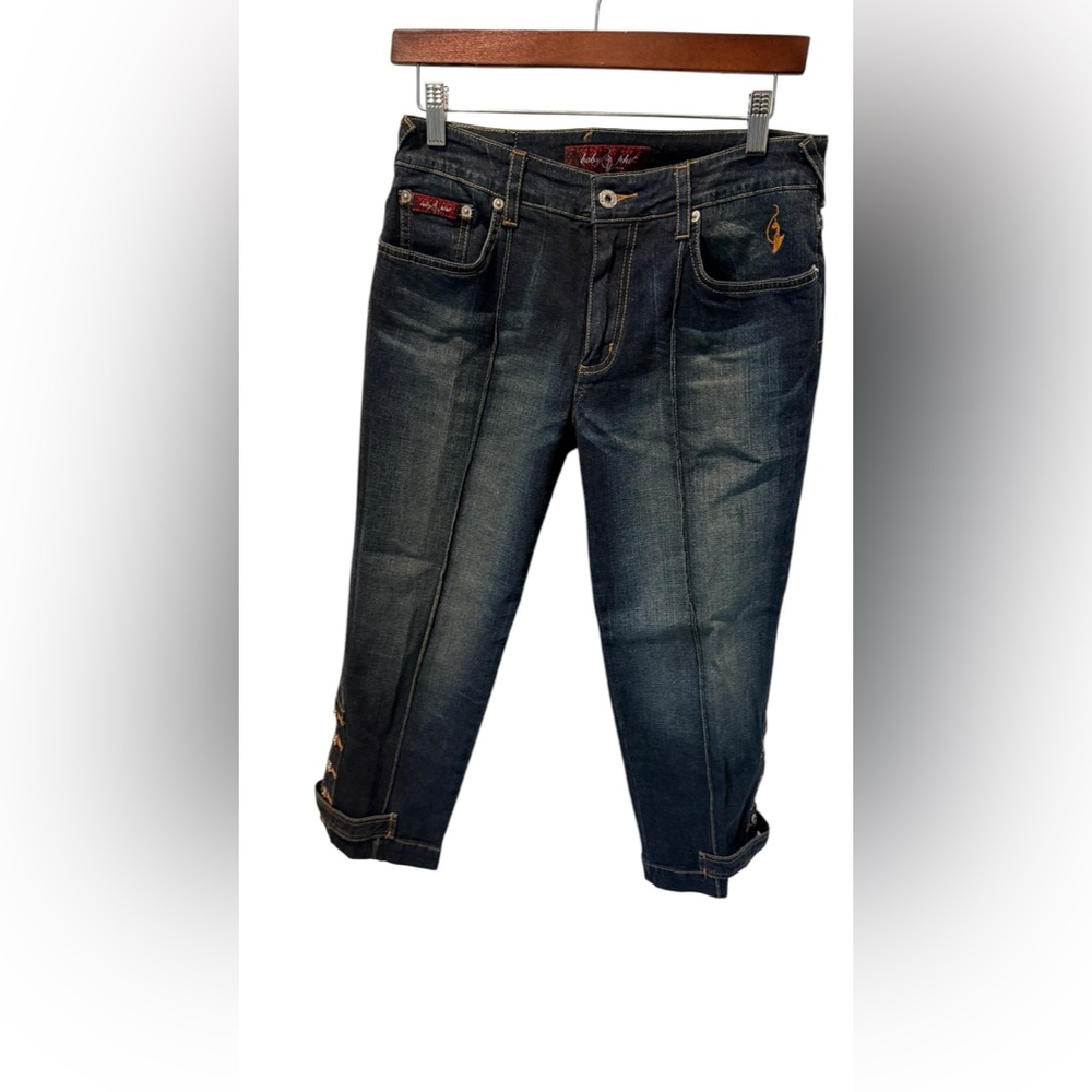 Baby Phat Blue Capri Jeans